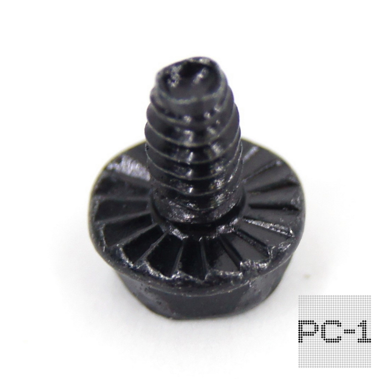 10шт. Чёрные Винты UNC 6-32 с шестигранной головкой для крепления комплектующих в корпус ПК.  - Pic n 284515