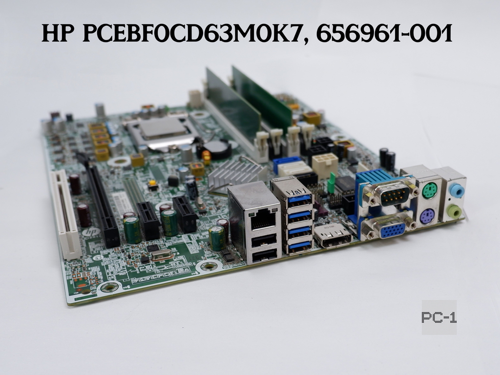 Комплект «Готовое ядро» Материнская плата LGA 1155 HP PCEBF0CD63M0K7, 656961-001+ процессор Intel Core i3-3220+ память 8 ГБ DDR3  - Pic n 311119