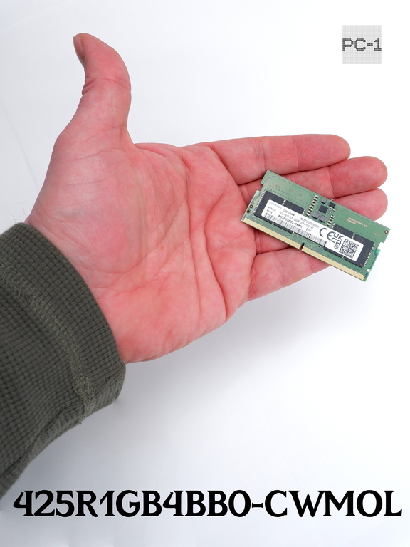 Оперативная память Samsung SODIMM DDR5 16GB (2x8ГБ) 425R1GB4BB0-CWMOL 5600 МГц PC5-44800 тайминги: 46-46-46 латентность: CL46 питания: 1,1В 262 контак - Pic n 311153