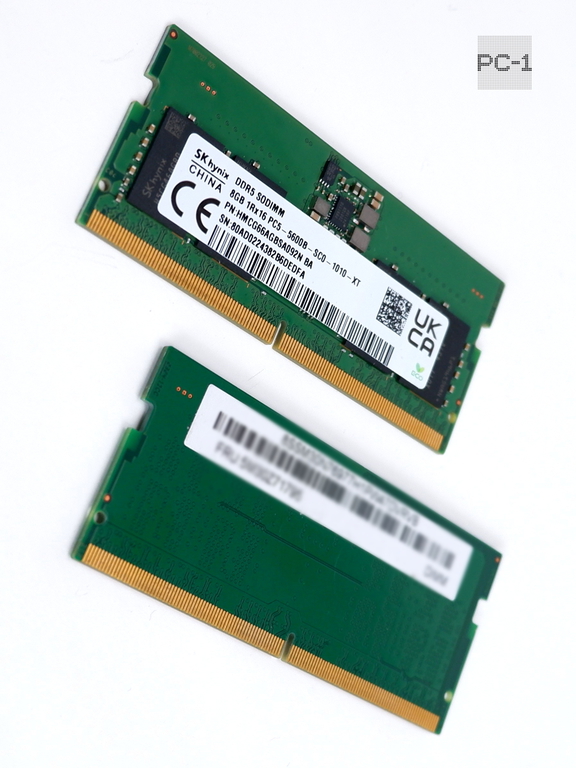 Оперативная память Hynix SODIMM DDR5 8Gb (1x8ГБ) HMCG66AGBSA092N 5600МГц 44800Мб/с CAS Latency 46 1.1В 262-контактный для ноутбуков - Pic n 311156