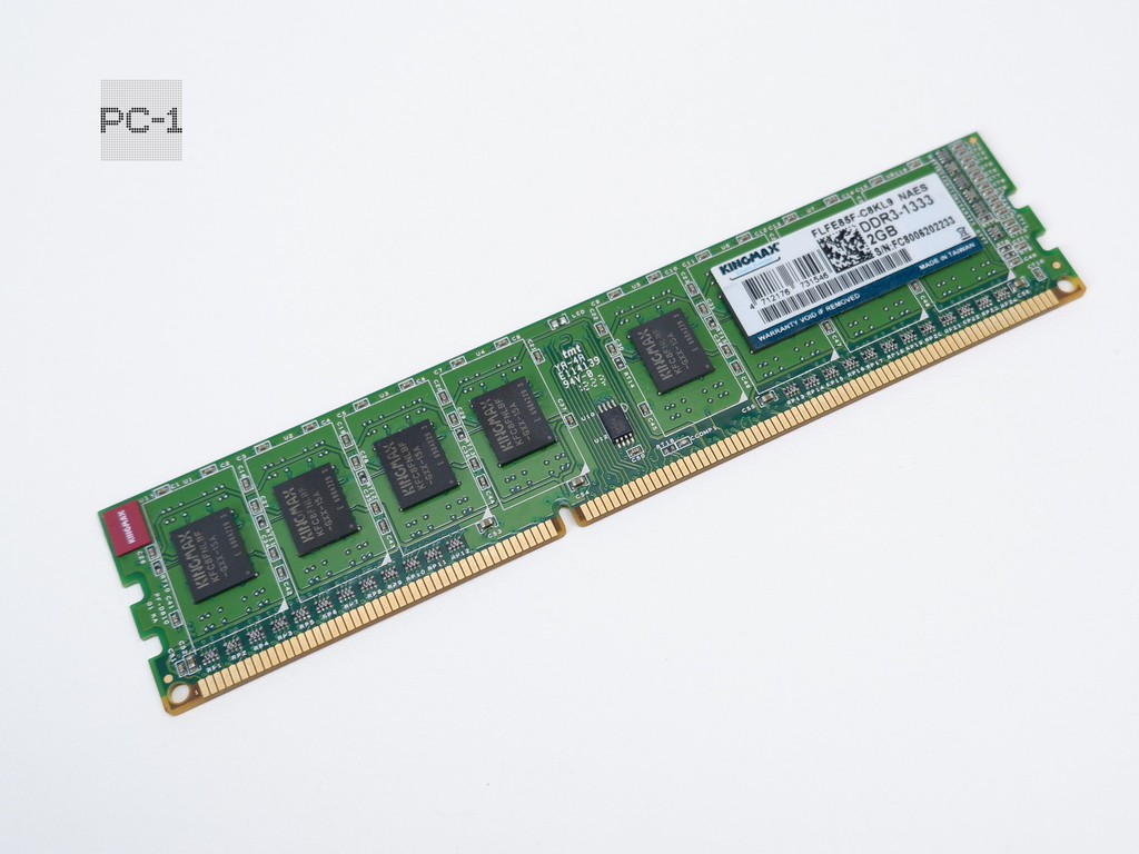 Оперативная память ПК DDR3 2GB KINGMAX FLFE85F-B8KL9 1333MHZ PC3-10600 10600 МБ/с CL: 9 240 pin 1,5В односторонняя 8 чипов - Pic n 311190