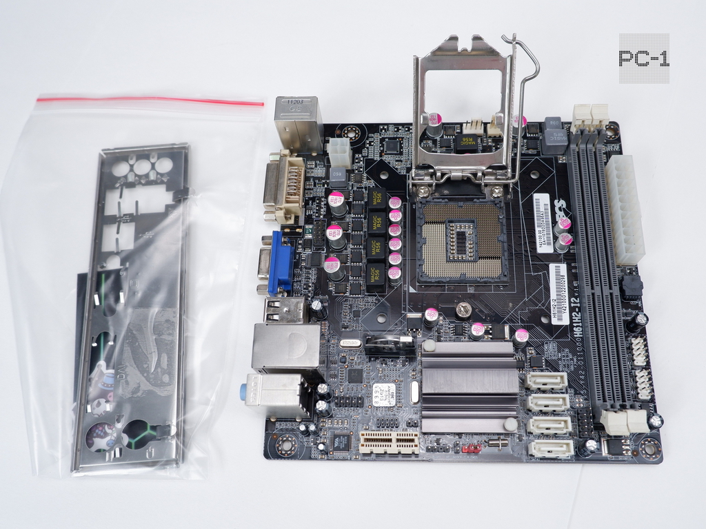 Материнская плата mini-ITX Socket 1155 ECS H61H2-I2 (V 1.0) DDR3, Чипсет: Intel H61 Express, поддержка только процессоров Sandy Bridge и Ivy Bridge - Pic n 311159