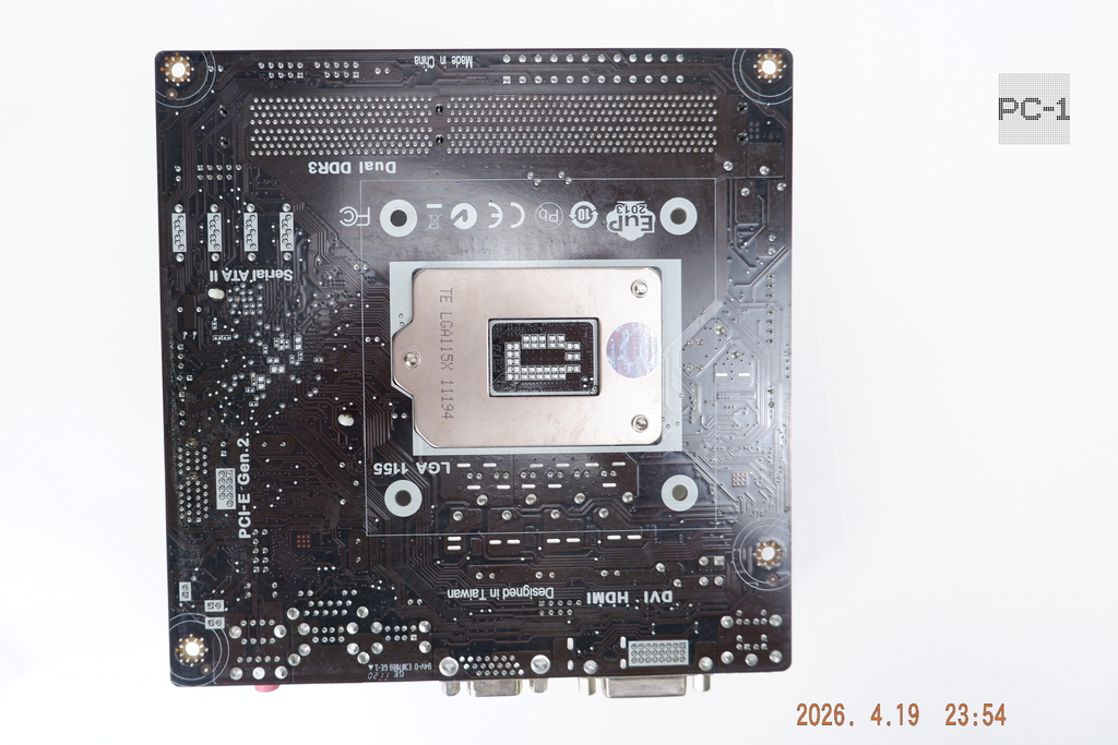 Материнская плата mini-ITX Socket 1155 ECS H61H2-I2 (V 1.0) DDR3, Чипсет: Intel H61 Express, поддержка только процессоров Sandy Bridge и Ivy Bridge - Pic n 311159