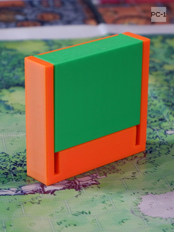 80х73х20см Органайзер трансформер для USB Type-C Flash носителей, Токенов, ЭЦП. Премиум Флешница Game shooter + 3шт сменные скины на магнитах - Pic n 311207