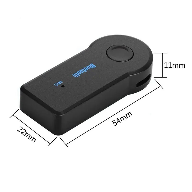 USB Bluetooth аудио приемник с AUX переходником адаптер в машину для старой магнитолы с AUX / Ресивер USB Трансмиттер позволяет воспроизводить музыку  - Pic n 279868