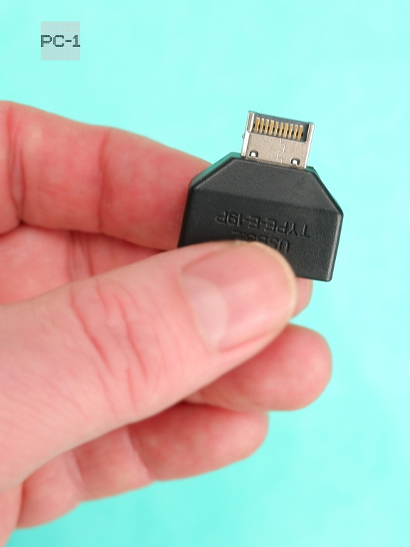 Адаптер TYPE-E на USB 19/20PIN переходник разъёма Type-E на материнской плате или карте расширения в интерфейс USB 19P - Pic n 311151