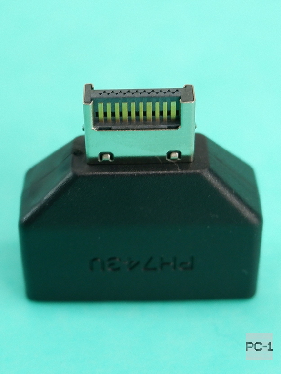 Адаптер TYPE-E на USB 19/20PIN переходник разъёма Type-E на материнской плате или карте расширения в интерфейс USB 19P - Pic n 311151