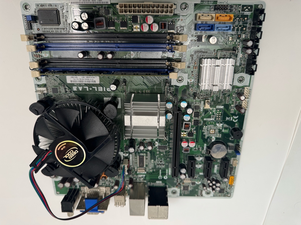 Базовый комплект Socket 775 (материнская плата + CPU + RAM) — рабочий - Pic n 311231