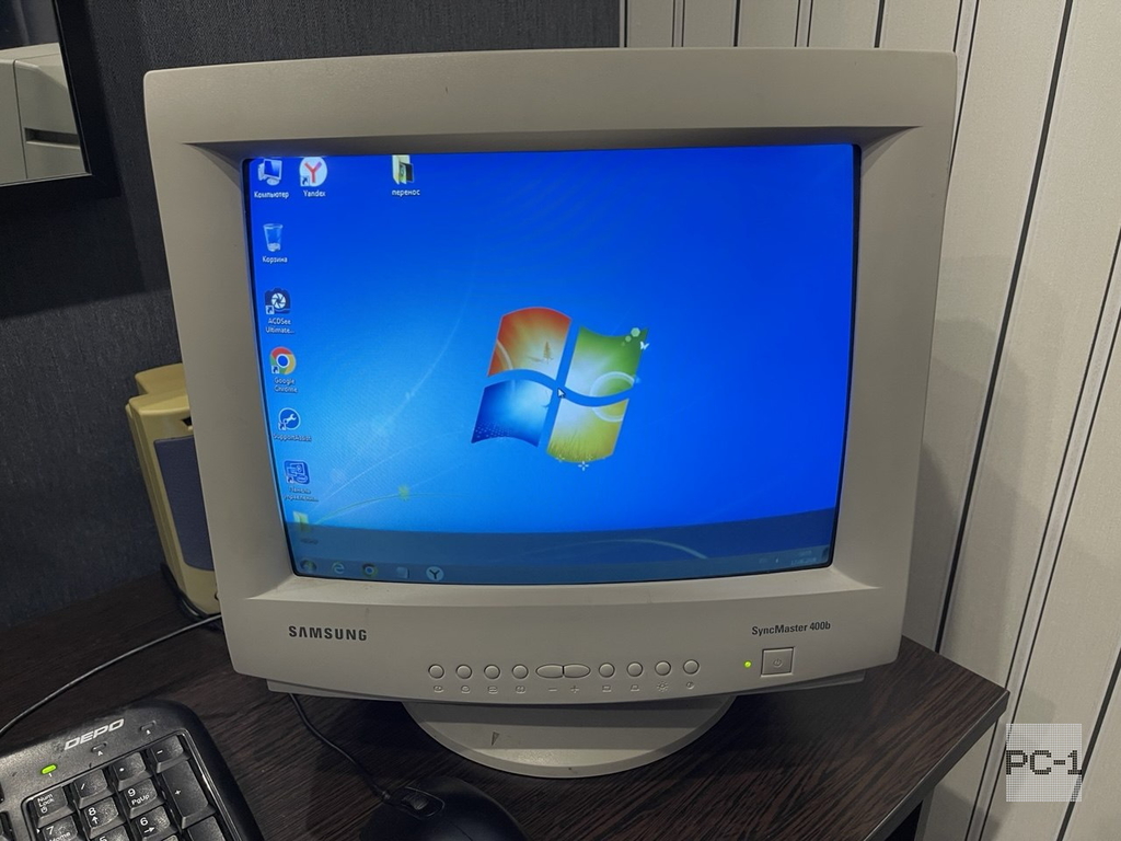 Винтажный ЖК монитор 4:3 15" Samsung SyncMaster 400B Раритет! - Pic n 311208