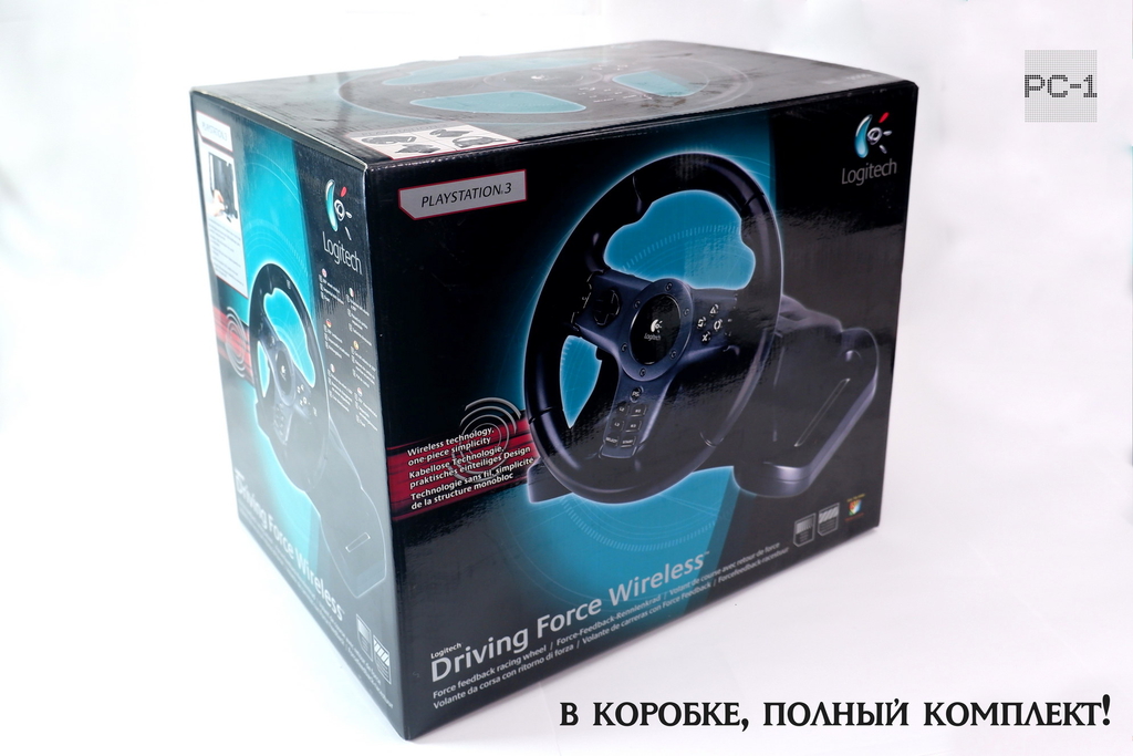 Руль беспроводной игровой для PS2 PS3 Ноутбука и ПК  - Pic n 311253