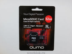 Карта памяти microSD 32GB Qumo - Pic n 102109