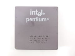 Винтаж! Процессор Socket 7 Intel Pentium 100MHz SY007