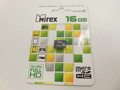 Карта памяти microSDHC 16Gb Mirex Class 10