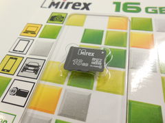 Карта памяти microSDHC 16Gb Mirex - Pic n 261308