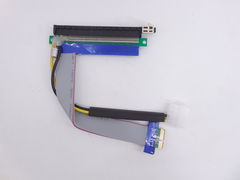 Райзер PCI-E 16x 1x с питанием для майнинга