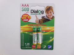 Аккумулятор ААA Dialog HR03/500-2B 500мА/ч - Pic n 267323