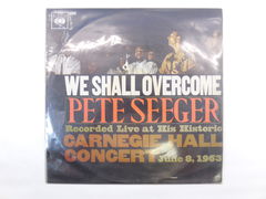 Пластинка Pete Seeger ‎– We Shall Overcome, CBS, 1963 г., Великобритания