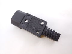 Штекер С14 на шнур хвостовик вилка для сетевого кабеля 250В 10A - Pic n 269261