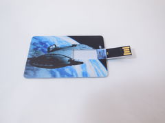 Флэш накопитель USB 4Gb В виде пластиковой карты - Pic n 270186