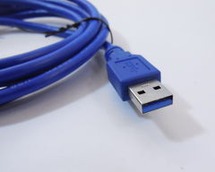Кабель USB 3, 0 Am-микро B синий — 1, 8 метра - Pic n 42851