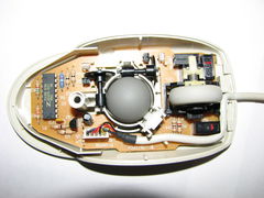 Мышь PS / 2 Microsoft — 2 кнопки шарик колесо,  - Pic n 256724