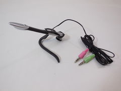 Гарнитура проводная с наушником и микрофоном. Моно Односторонняя разъем mini jack 3.5 mm, кабель 1.8 м 