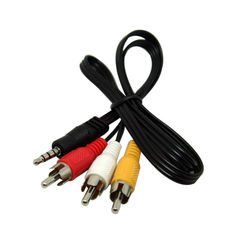 Аудио-видео кабель Jack 3,5mm to 3xRCA длина 2м - Pic n 270883
