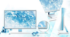 27" LED монитор Samsung белый цвет корпуса - Pic n 276707