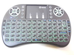 Беспроводная мини клавиатура с тачпадом подсветкой - Pic n 258141