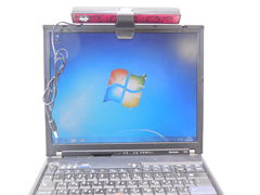 USB Колонка на Экран Ritmix SP-330 Красная  - Pic n 54210