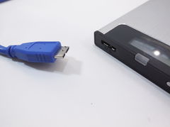 Кабель USB 3. 0 Am-микро B синий — 1 метр - Pic n 96573