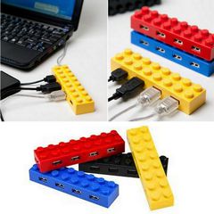 USB хаб Lego 4 порта USB 2.0 черный