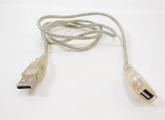 USB кабель удлинитель USB 2.0 AM/AF, длинна 1метр