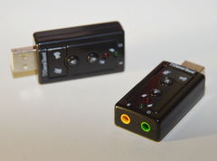 Внешняя звуковая карта USB С-Media AU-01N