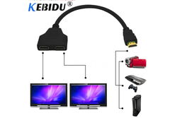 Сплиттер (splitter) HDMI 1 в 2 длинна 30см
