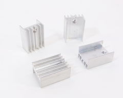Алюминиевый радиатор Для транзисторов чипсетов, чипов, материнских плат U-220 15x10x20mm 1шт