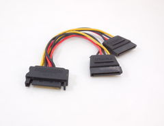 Разветвитель питания SATA — 2x SATA для питания двух SATA устройств одним кабелем от БП - Pic n 1274