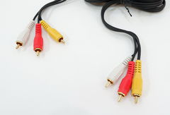 Аудио-видео кабель 3RCA-M на 3RCA-M длинна 5метров - Pic n 283386