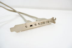 Планка на заднюю панель корпуса 2 x USB + IEEE1394 - Pic n 40956
