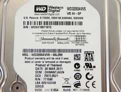 Жесткий диск HDD SATA 320Gb - Pic n 284062