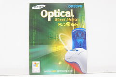 Раритет! Оптическая мышь Samsung OMS3BP PS/2 - Pic n 284414