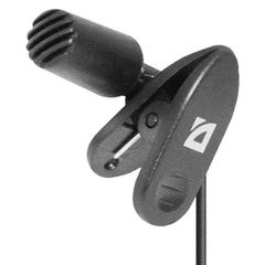 Петличный Микрофон Defender МIC на клипсе, чёрный - Pic n 285090