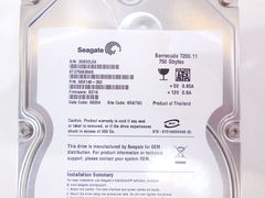 Жесткий диск 3,5" Seagate 750Gb Sata - Pic n 285296