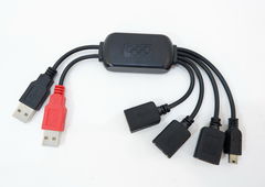 USB-хаб с выносными разъемами WSS-HU120  - Pic n 78614