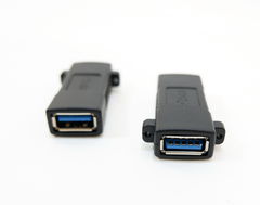 Соединитель USB кабеля для монтажа на панель