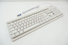 Влагоустойчивая USB Клавиатура Sven белая - Pic n 286659