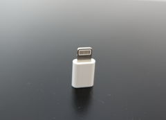 Адаптер переходник Apple Lightning — microUSB Bf - Pic n 286739