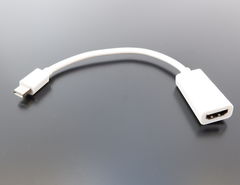 Переходник mini DisplayPort на HDMI белый