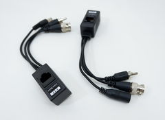 BNC-RJ45 конвертер с аудио для видеокамер (2шт.) - Pic n 290777