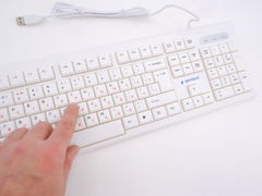 USB Клавиатура Gembird стандартная белая - Pic n 291910